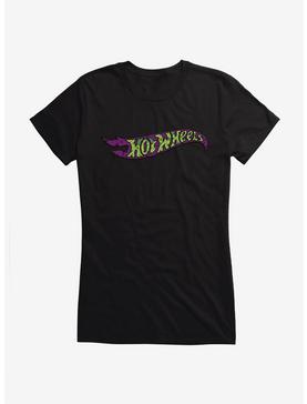 Hot Wheels Spooky Logo Girls T-Shirt, BLACK, hi-res