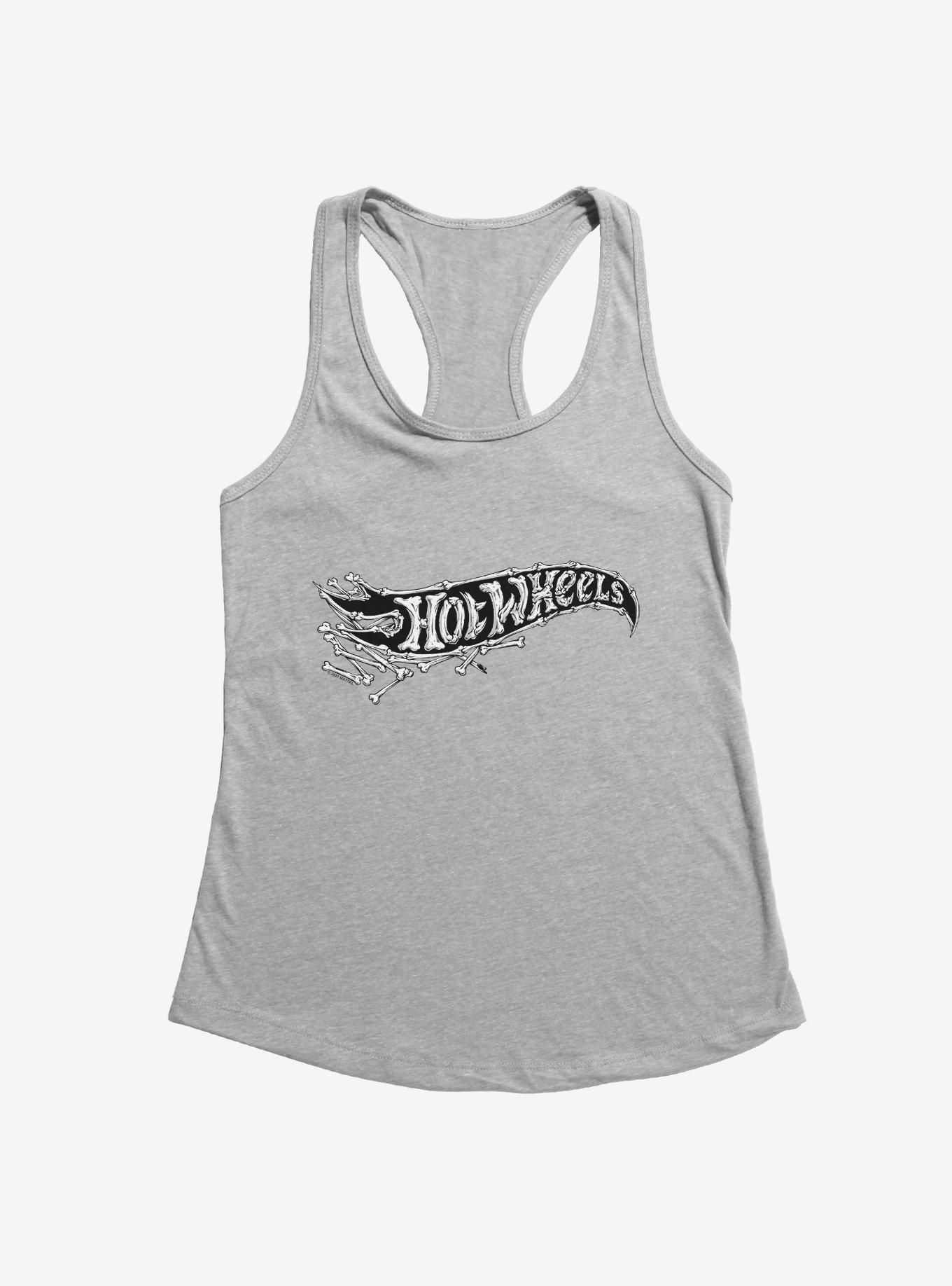 Plus Size Hot Wheels Halloween Bones Logo Girls Tank, , hi-res