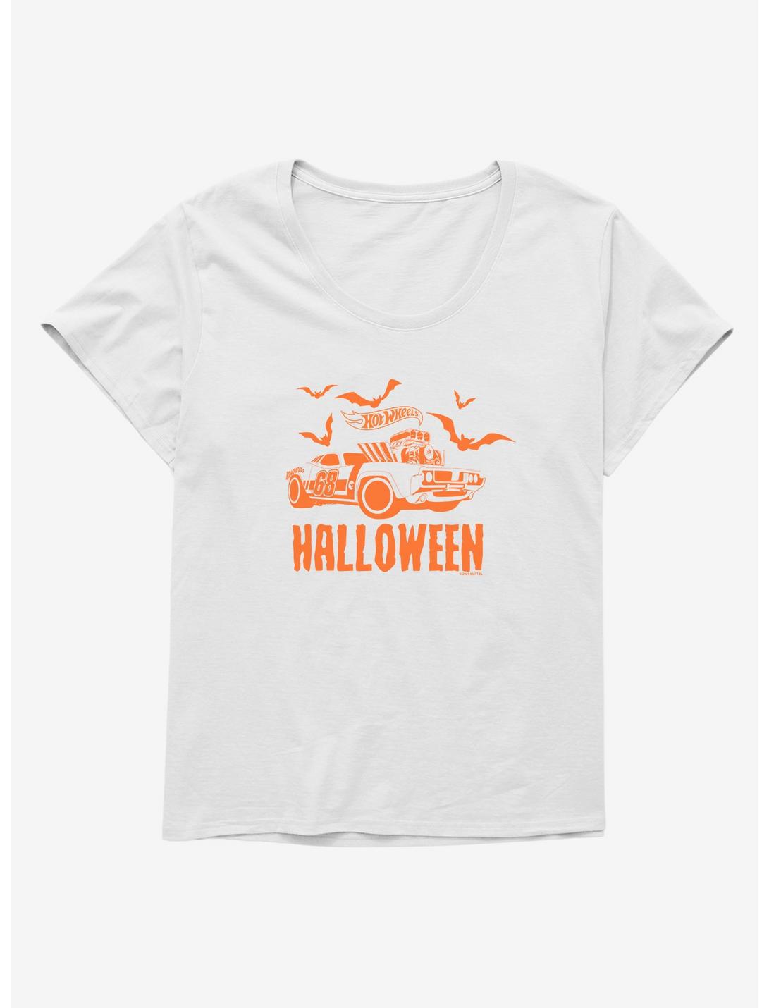 Hot Wheels Halloween Hot Rod Girls T-Shirt Plus Size, WHITE, hi-res