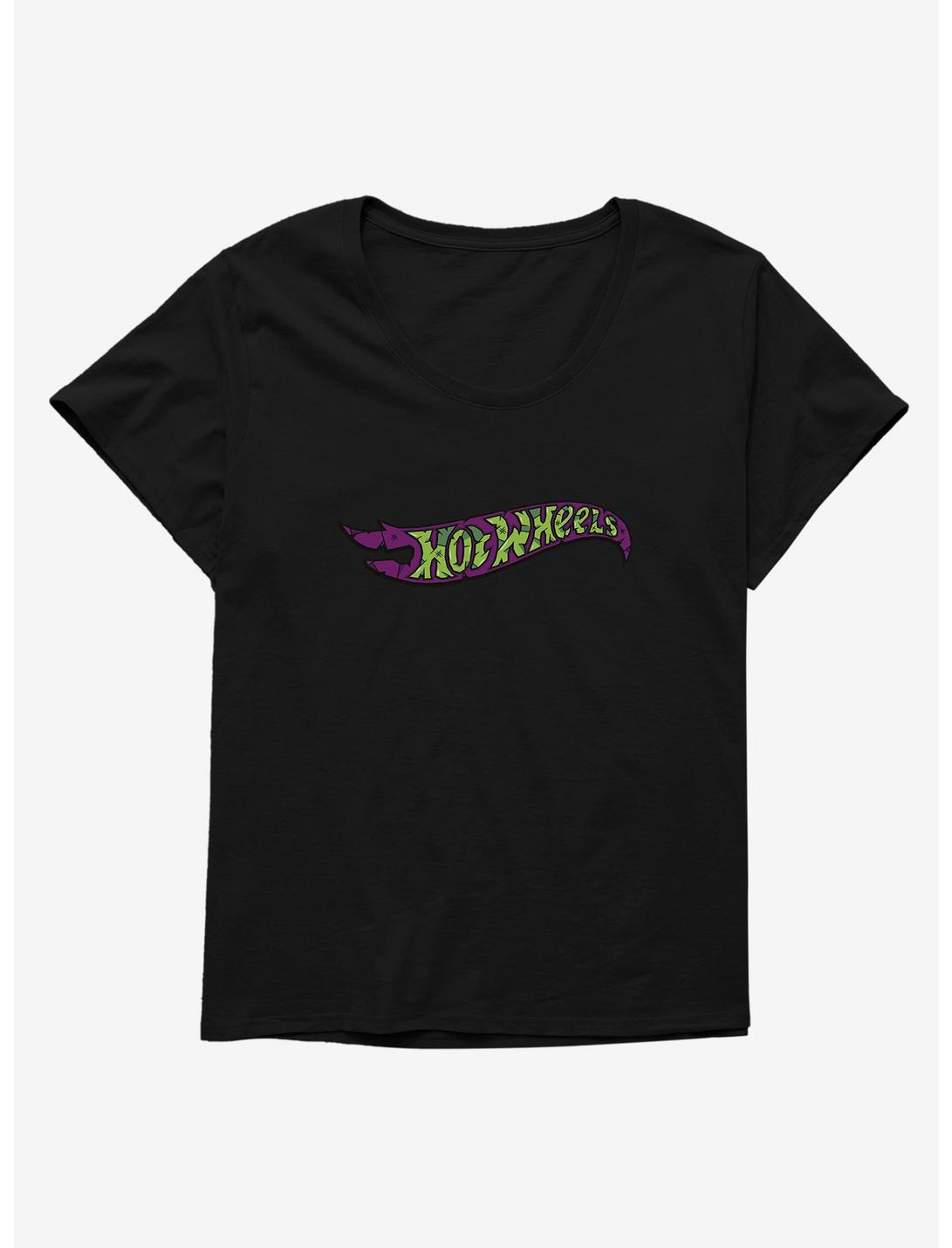Hot Wheels Spooky Logo Girls T-Shirt Plus Size, BLACK, hi-res