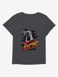 Hot Wheels Spooky Racing Hand Girls T-Shirt Plus Size, CHARCOAL HEATHER, hi-res