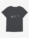 Hot Wheels Tattered Logo Girls T-Shirt Plus Size, CHARCOAL HEATHER, hi-res