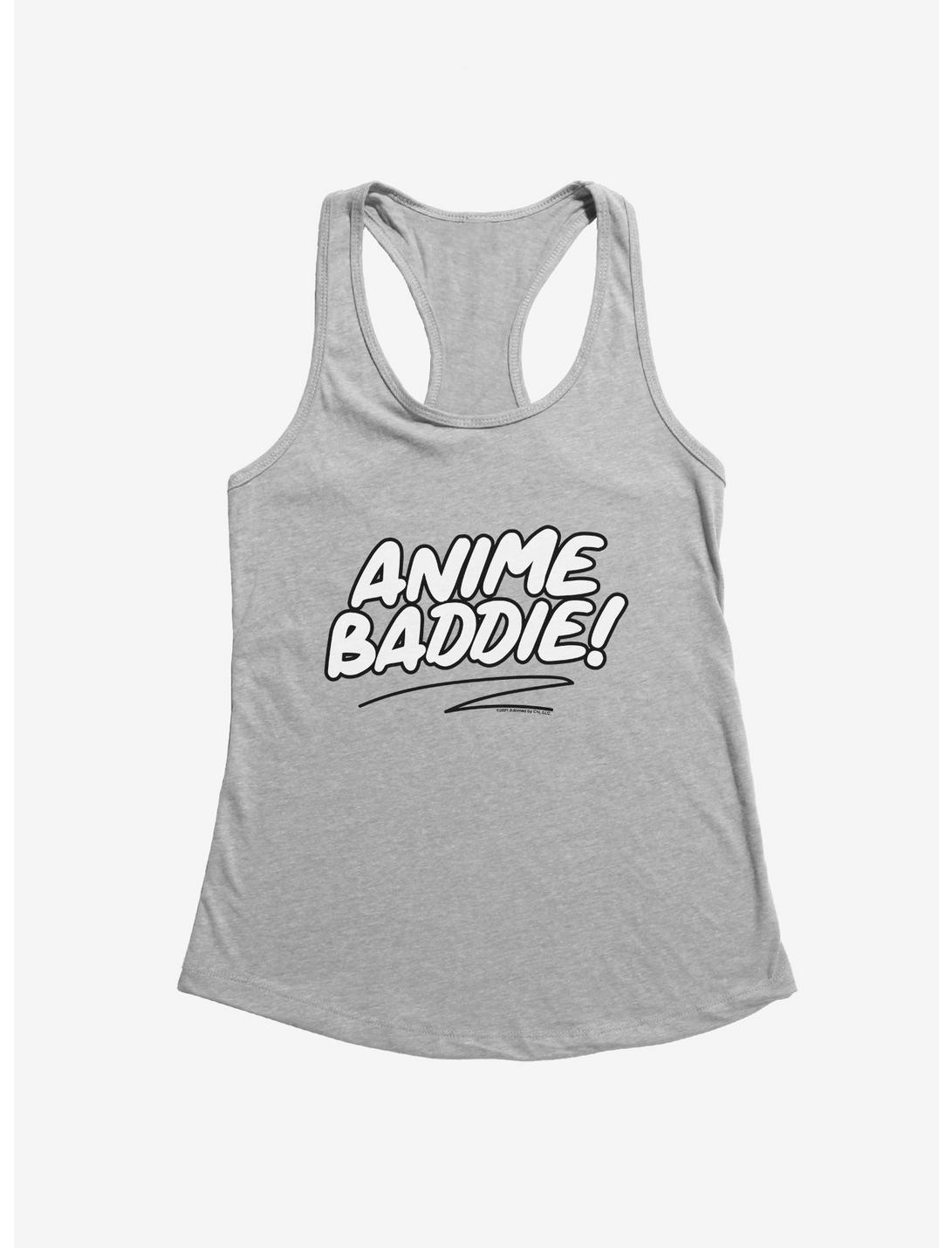 Adorned By Chi Anime Baddie Womens Tank Top, HEATHER, hi-res