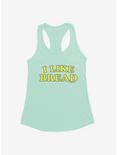 Adorned By Chi I Like Bread Womens Tank Top, MINT, hi-res