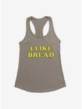 Adorned By Chi I Like Bread Womens Tank Top, WARM GRAY, hi-res