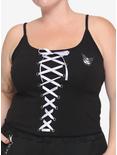 Kuromi Lace-Up Girls Strappy Tank Top Plus Size, MULTI, hi-res