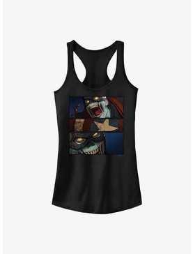 Marvel What If...? Tri-Panel Zombie Captain America Girls Tank, , hi-res