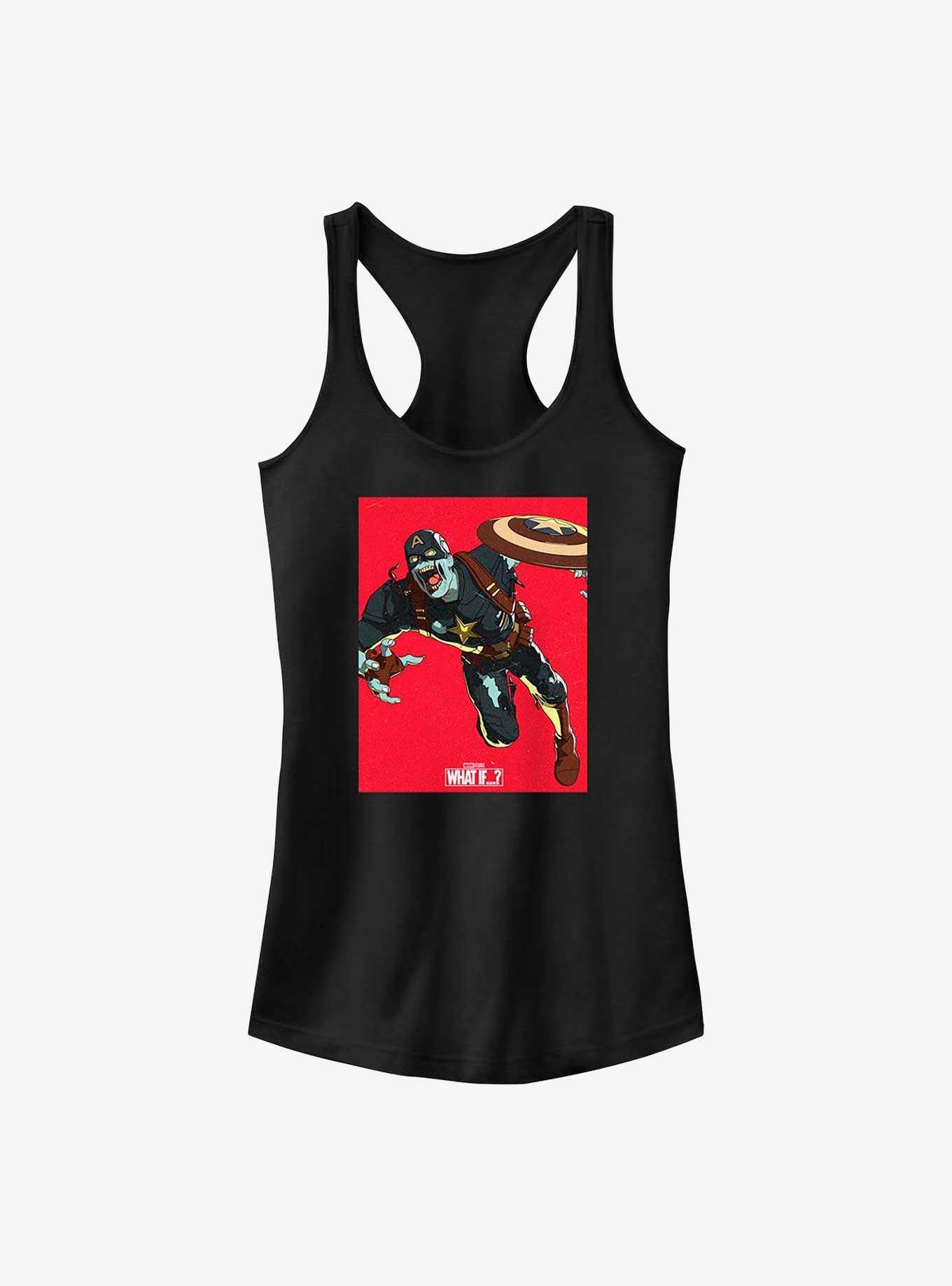 Marvel What If...? Zombie Captain America Girls Tank, , hi-res
