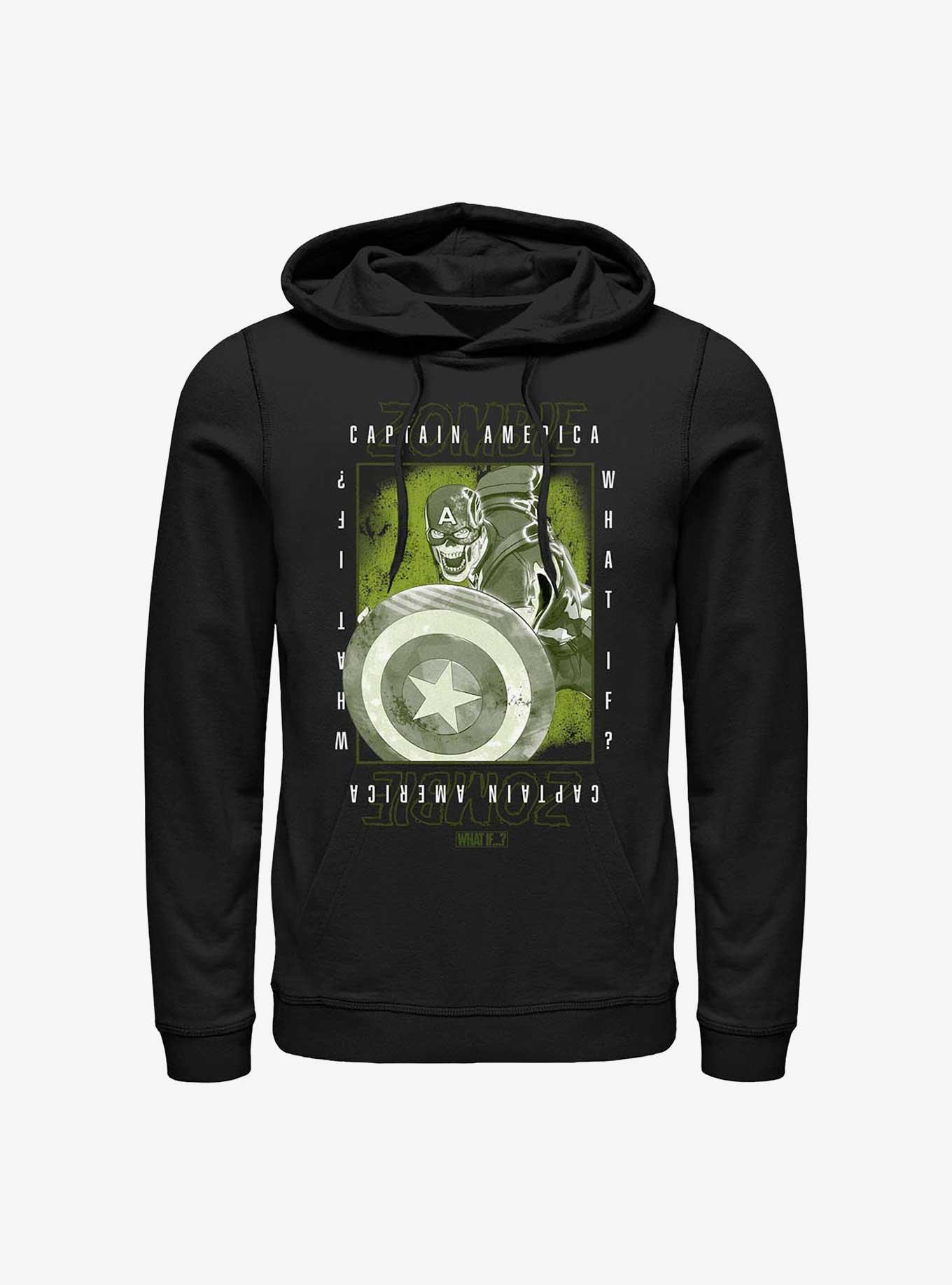Marvel What If...? Boxed Zombie Captain America Hoodie