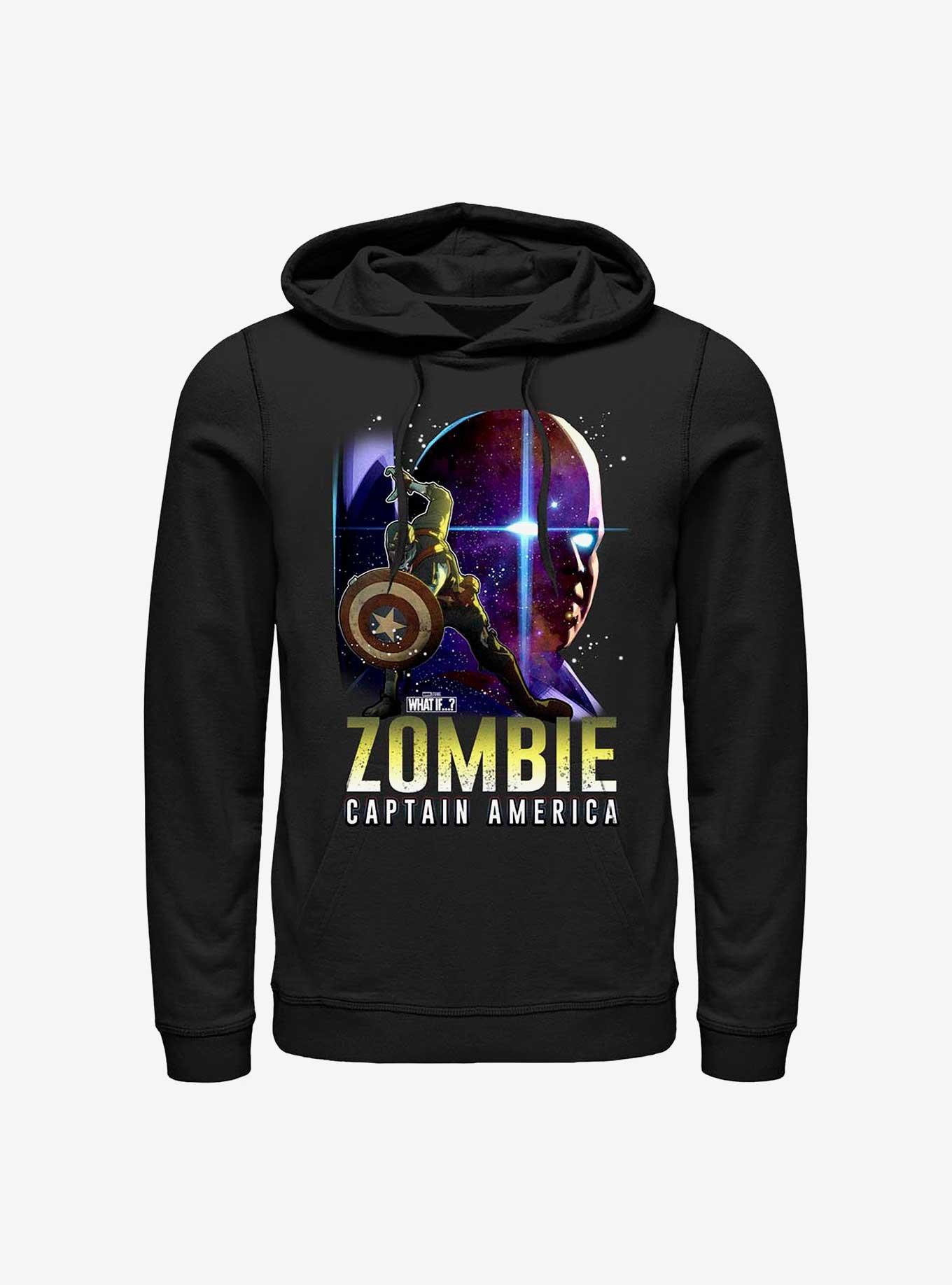 Marvel What If...? Zombie Captain America & The Watcher Hoodie