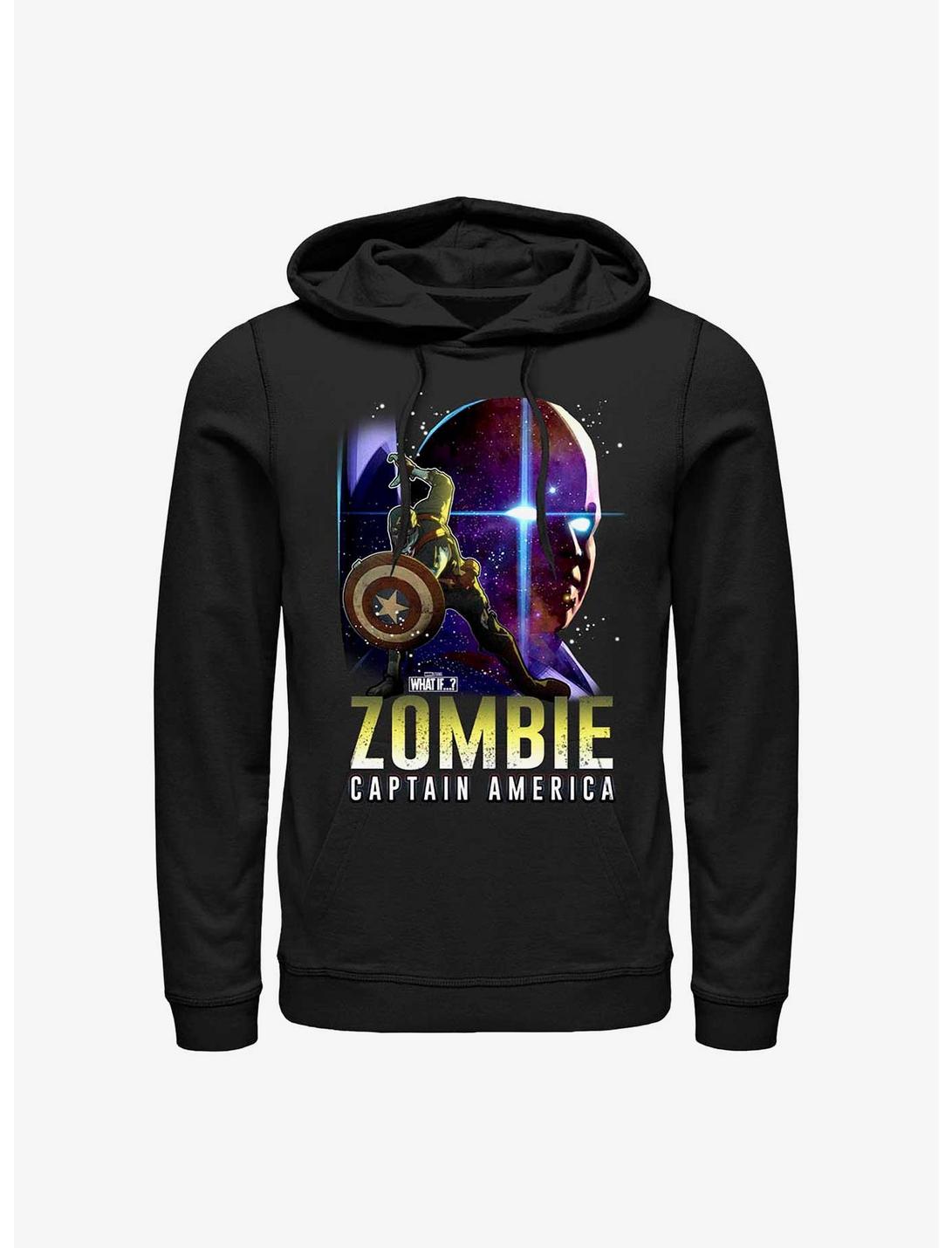 Marvel What If...? Zombie Captain America & The Watcher Hoodie, BLACK, hi-res