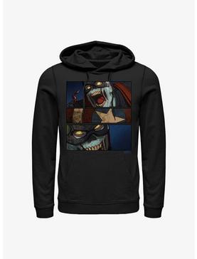 Marvel What If...? Tri-Panel Zombie Captain America Hoodie, , hi-res