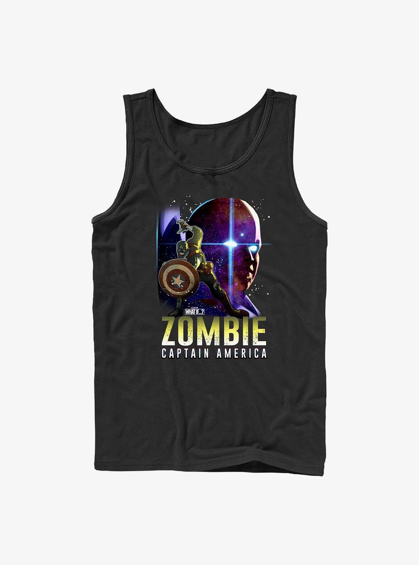 Marvel What If...? Zombie Captain America & The Watcher Tank, BLACK, hi-res