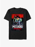 Nintendo Metroid Dread Poster T-Shirt, BLACK, hi-res