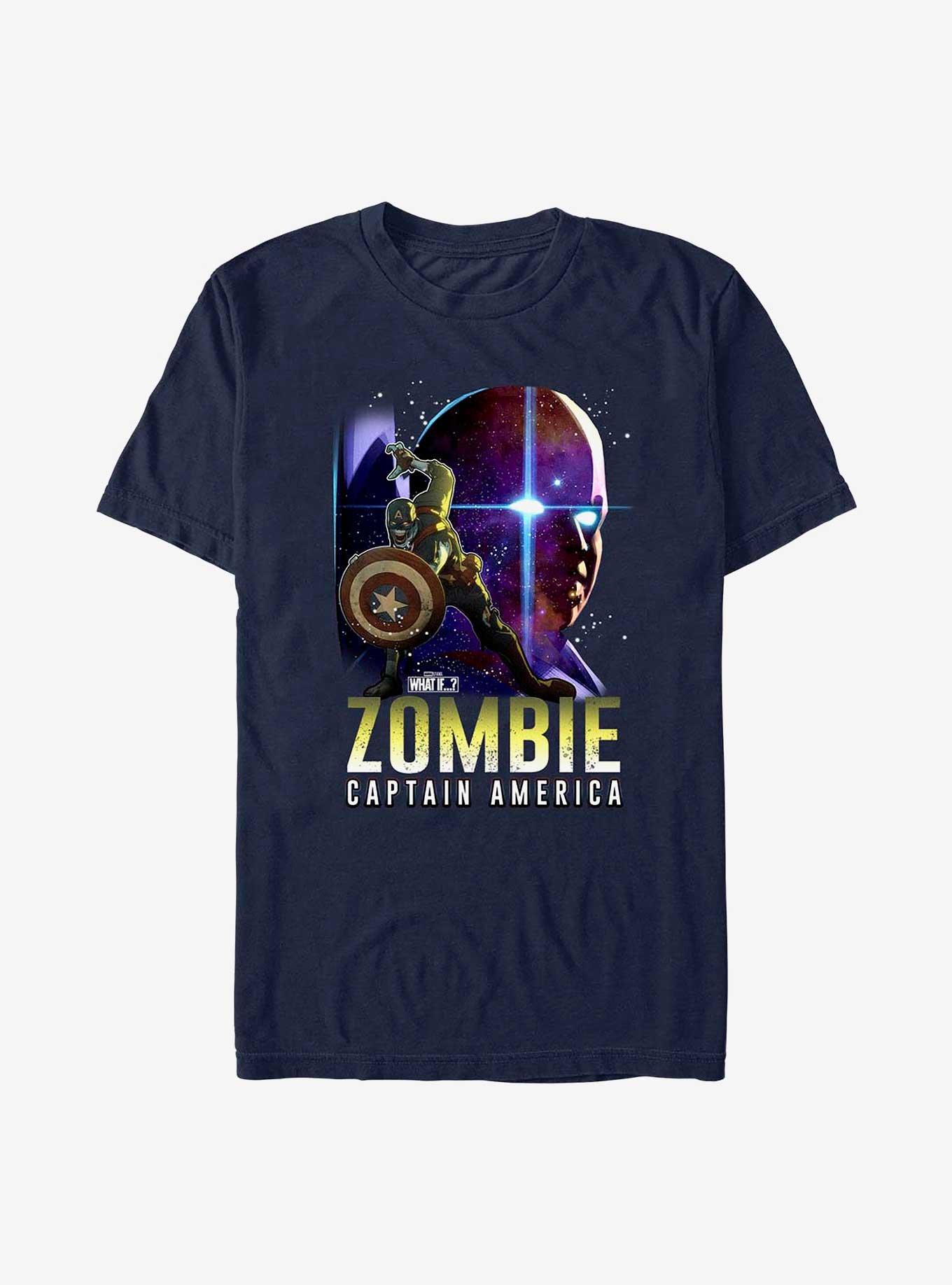 Marvel What If?? Zombie Captain America & The Watcher T-Shirt, , hi-res