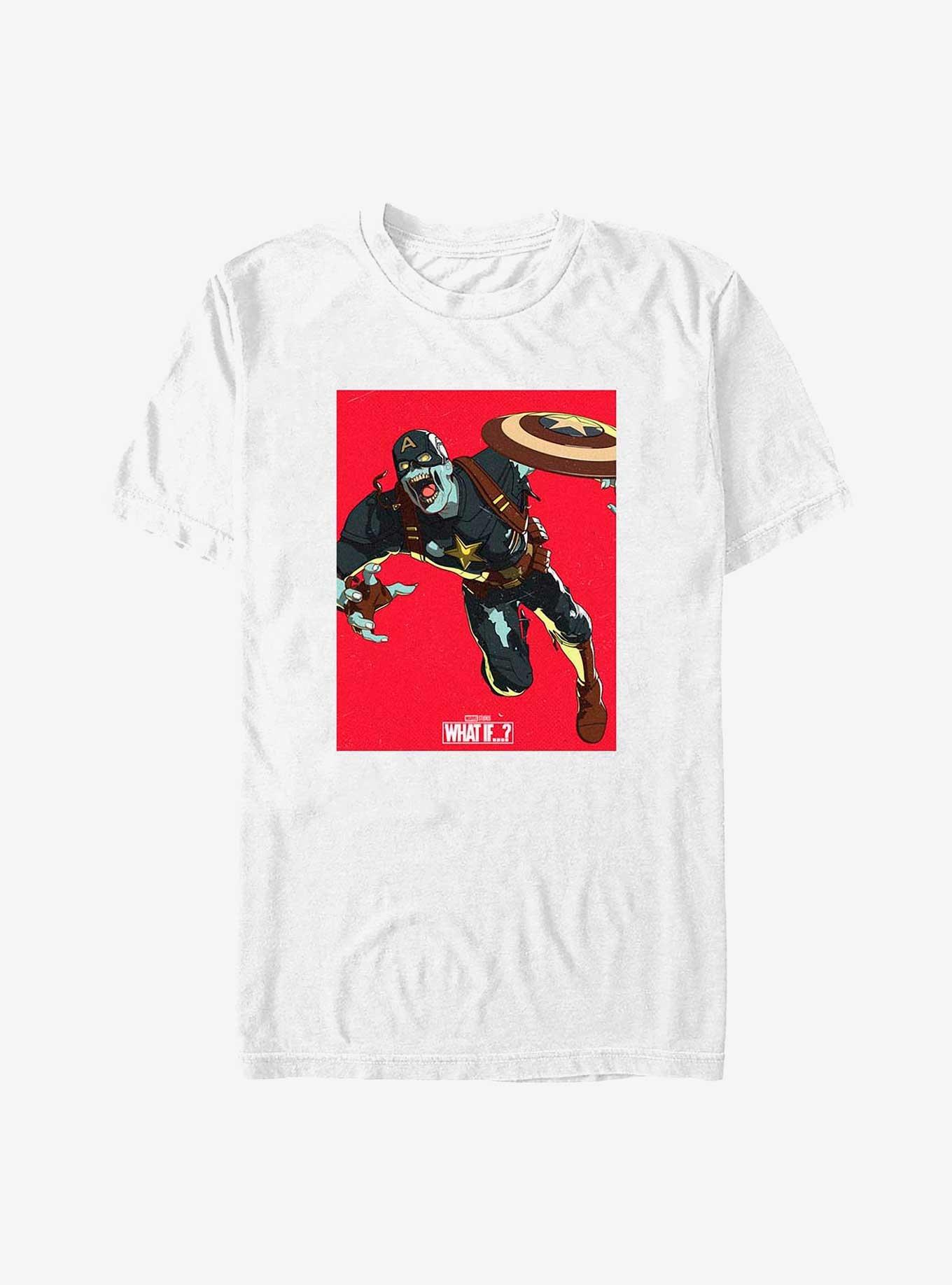 Marvel What If?? Zombie Captain America T-Shirt, , hi-res
