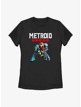 Nintendo Metroid Dread Samus Logo Lockup Womens T-Shirt, , hi-res