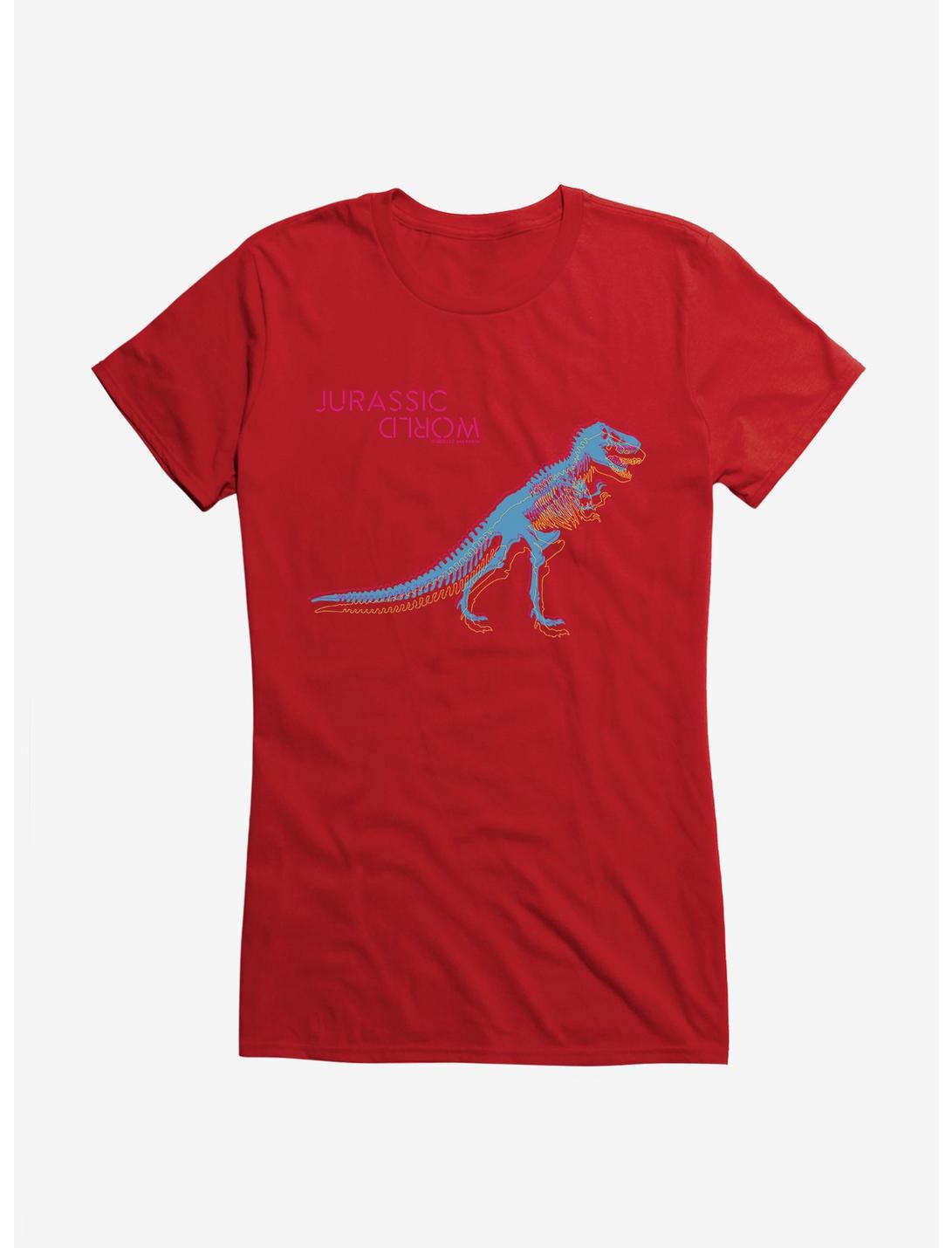 Jurassic World Neon Velociraptor Girls T-Shirt, , hi-res