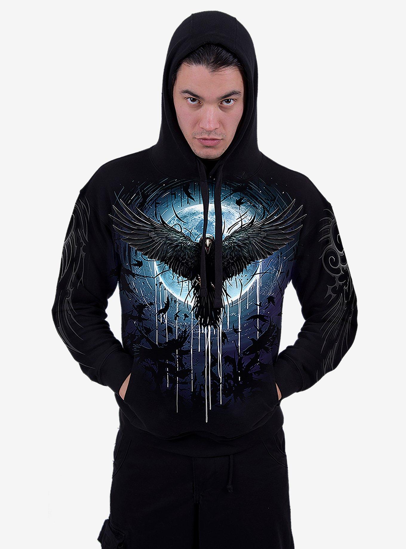 Crow Moon Hoodie, , hi-res