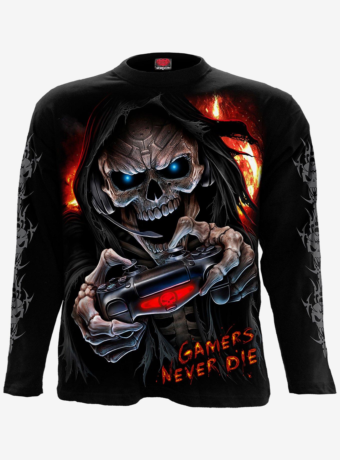 Respawn Long-Sleeve, BLACK, hi-res