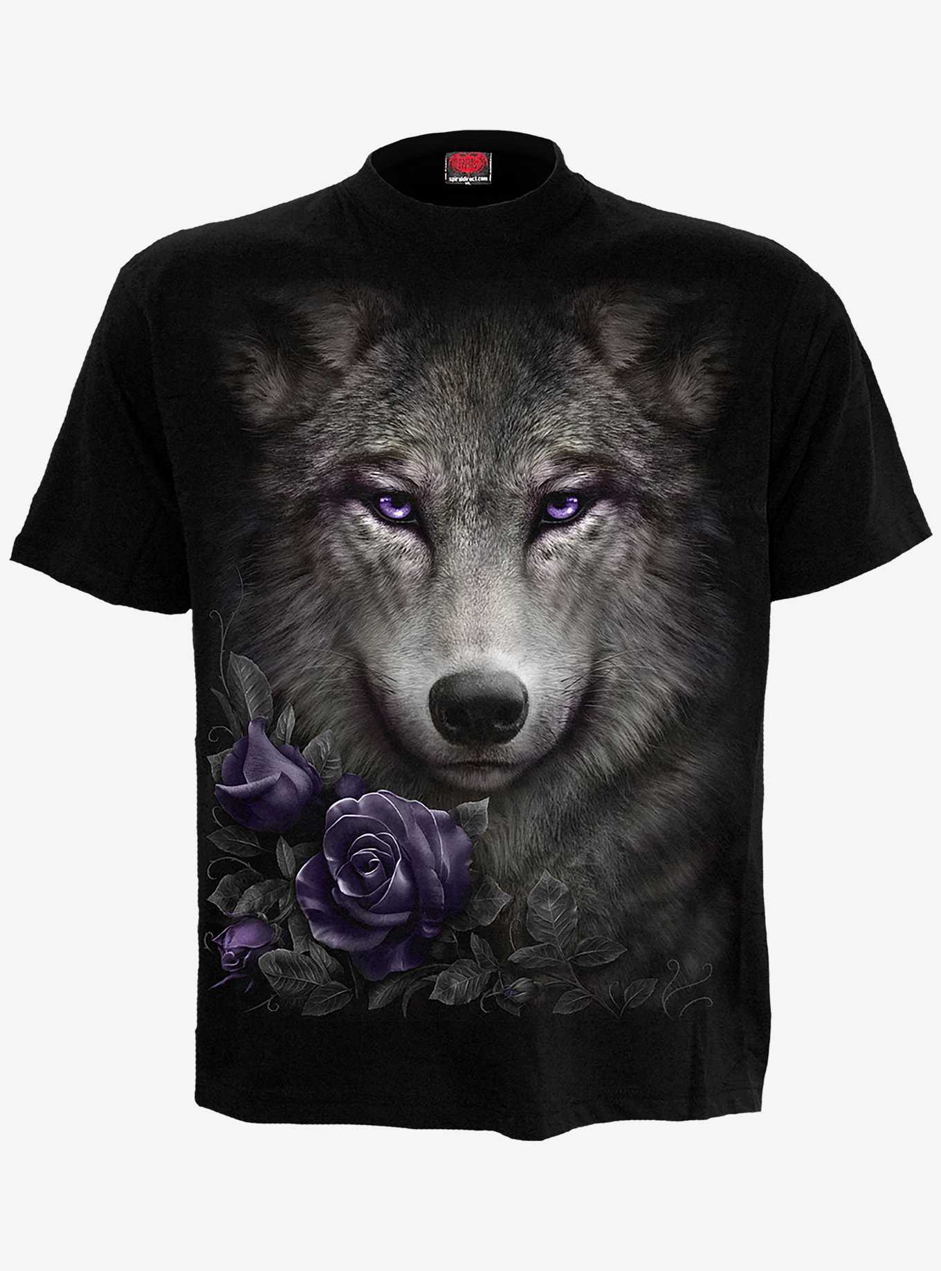 Wolf Roses T-Shirt, , hi-res