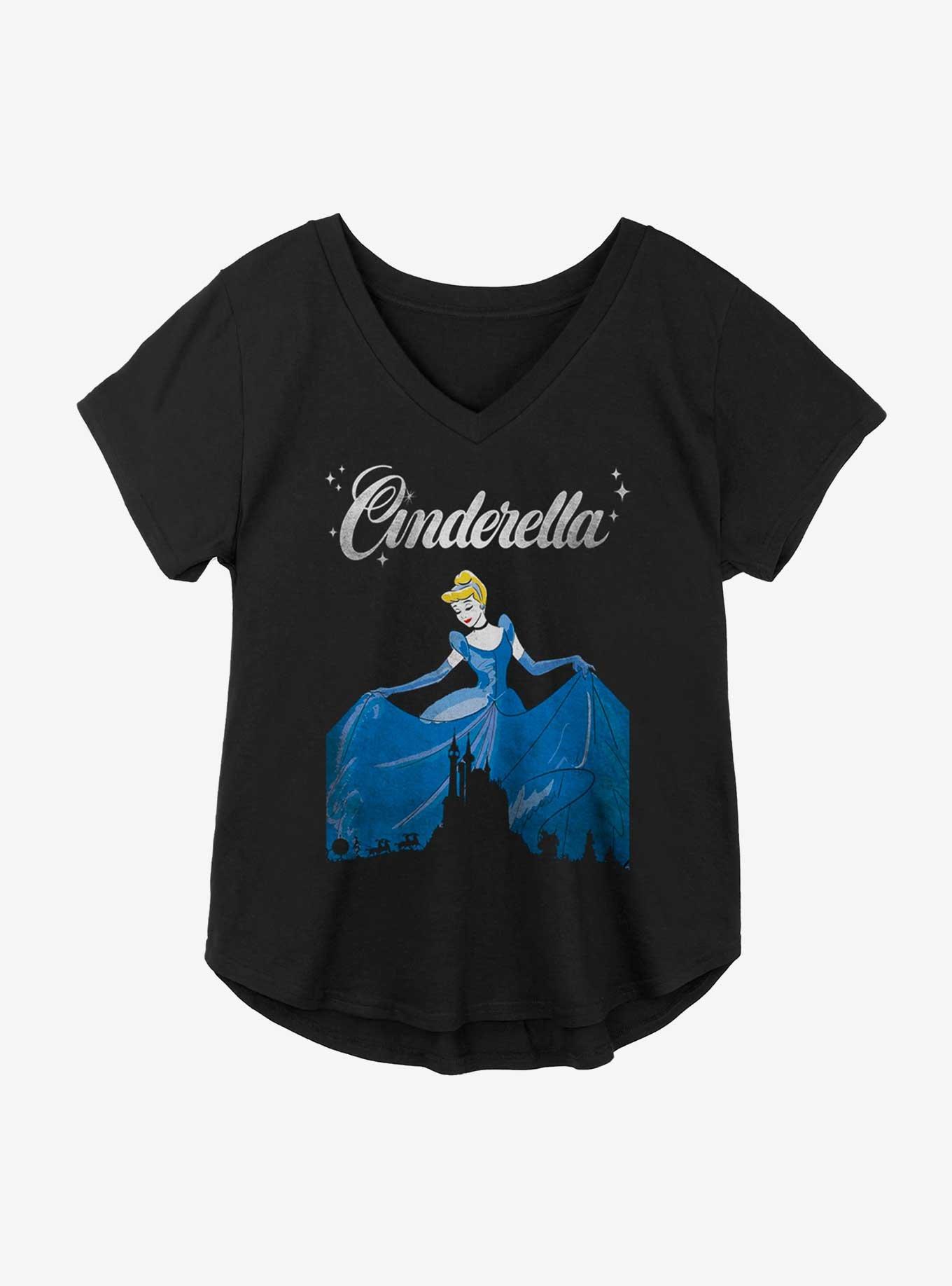 Plus size store disney princess shirts