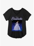 Disney Cinderella Dress Transformation Girls Plus Size T-Shirt, BLACK, hi-res