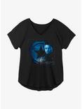 Marvel The Falcon And The Winter Soldier Barnes A.K.A. Shield Girls Plus Size T-Shirt, BLACK, hi-res