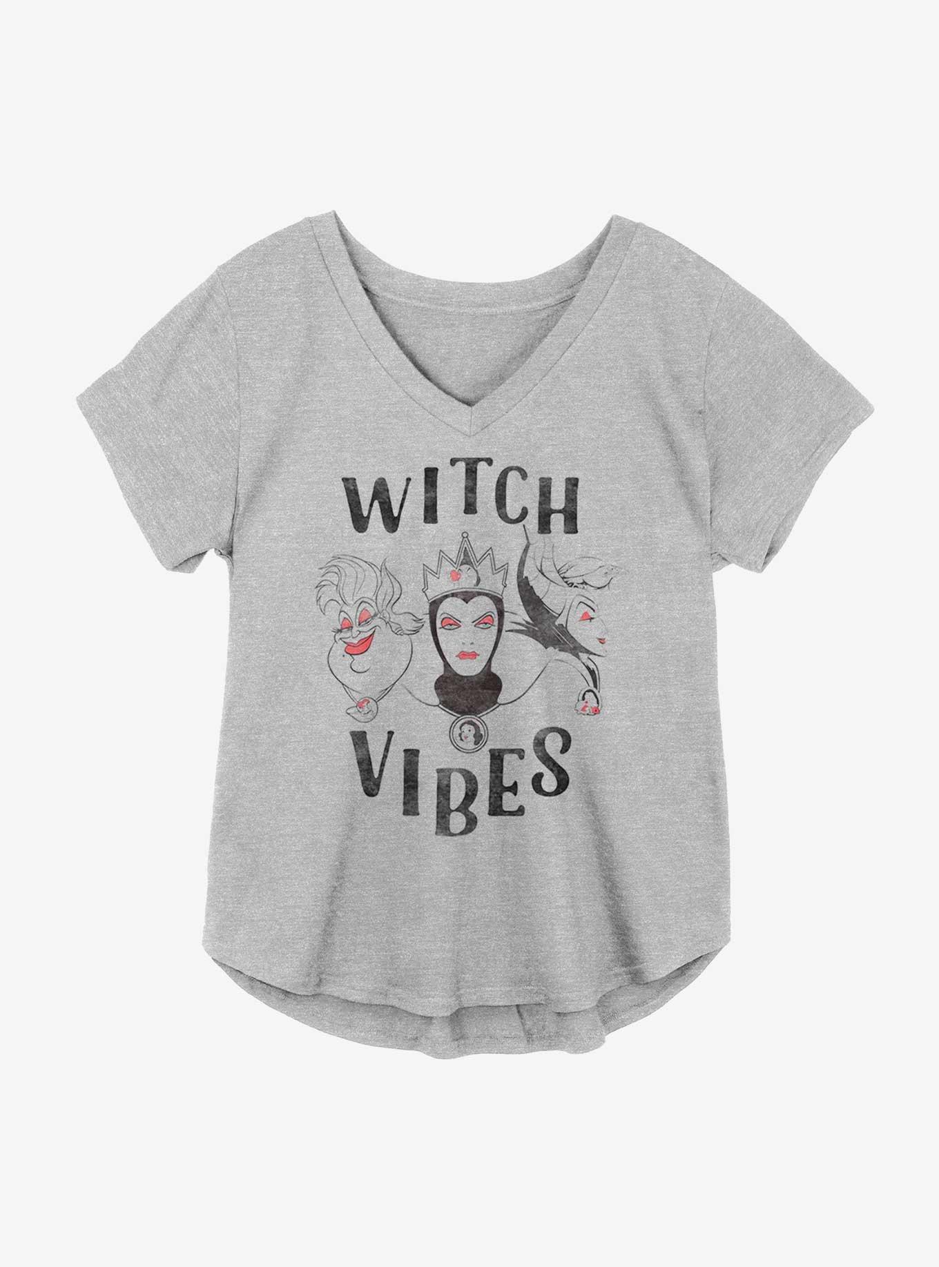 Disney Villains Witch Vibes Girls Plus Size T-Shirt