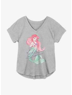 Disney The Little Mermaid Ariel Signature Girls Plus Size T-Shirt, , hi-res