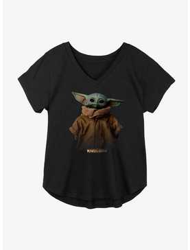 Star Wars The Mandalorian The Child Full Girls Plus Size T-Shirt, , hi-res