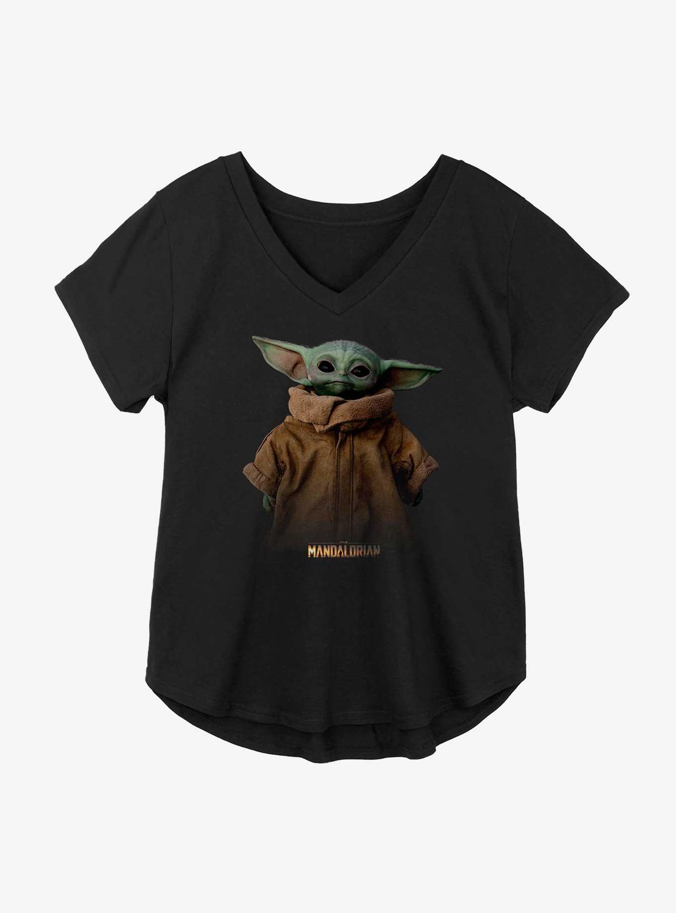 Star Wars The Mandalorian The Child Full Girls Plus Size T-Shirt, , hi-res