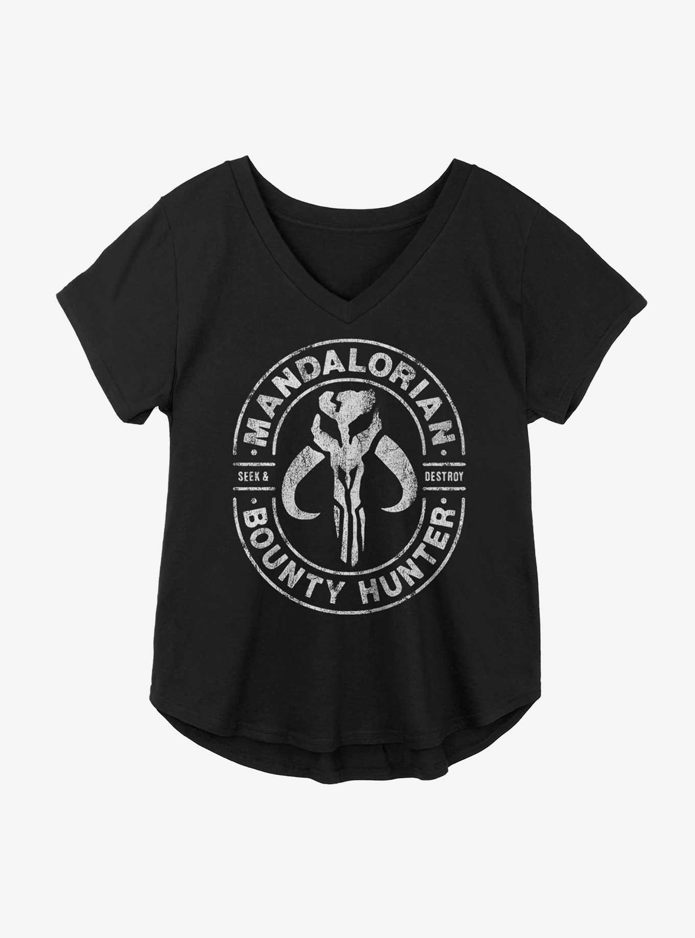Star Wars The Mandalorian Bounty Hunter Seal Girls Plus Size T-Shirt, , hi-res