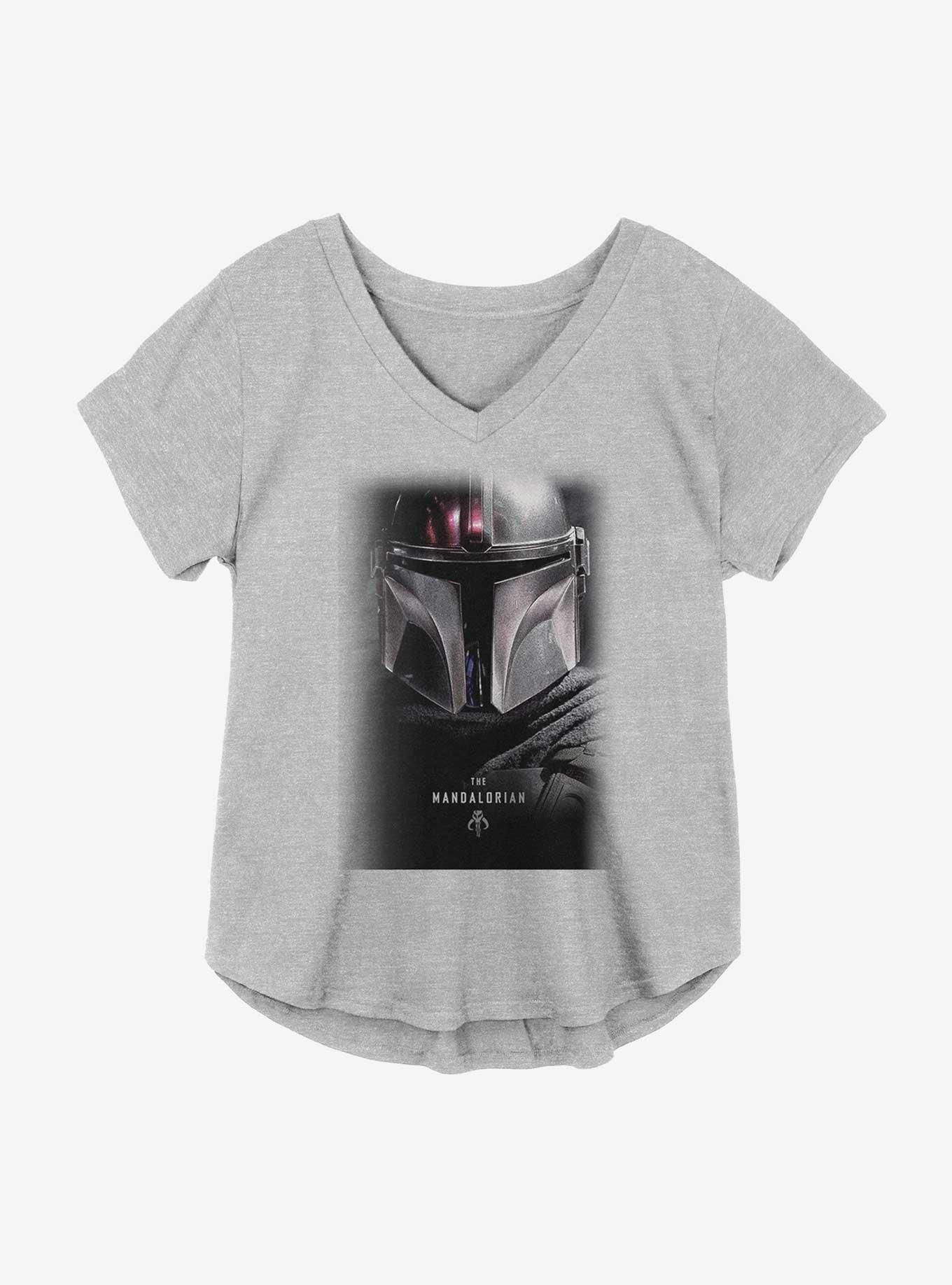 Star Wars The Mandalorian Hero Shot Girls Plus Size T-Shirt, , hi-res