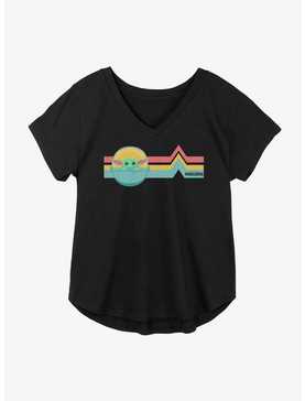 Star Wars The Mandalorian Rainbow Child Girls T-Shirt Plus Size, , hi-res