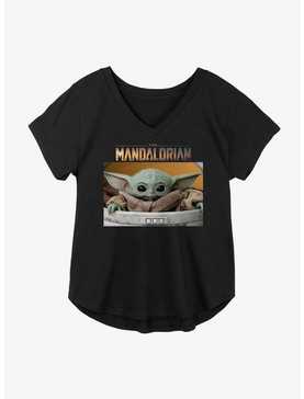 Star Wars The Mandalorian The Child Small Box Girls Plus Size T-Shirt, , hi-res