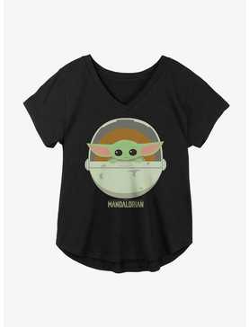 Star Wars The Mandalorian The Child Cute Girls Plus Size T-Shirt, , hi-res