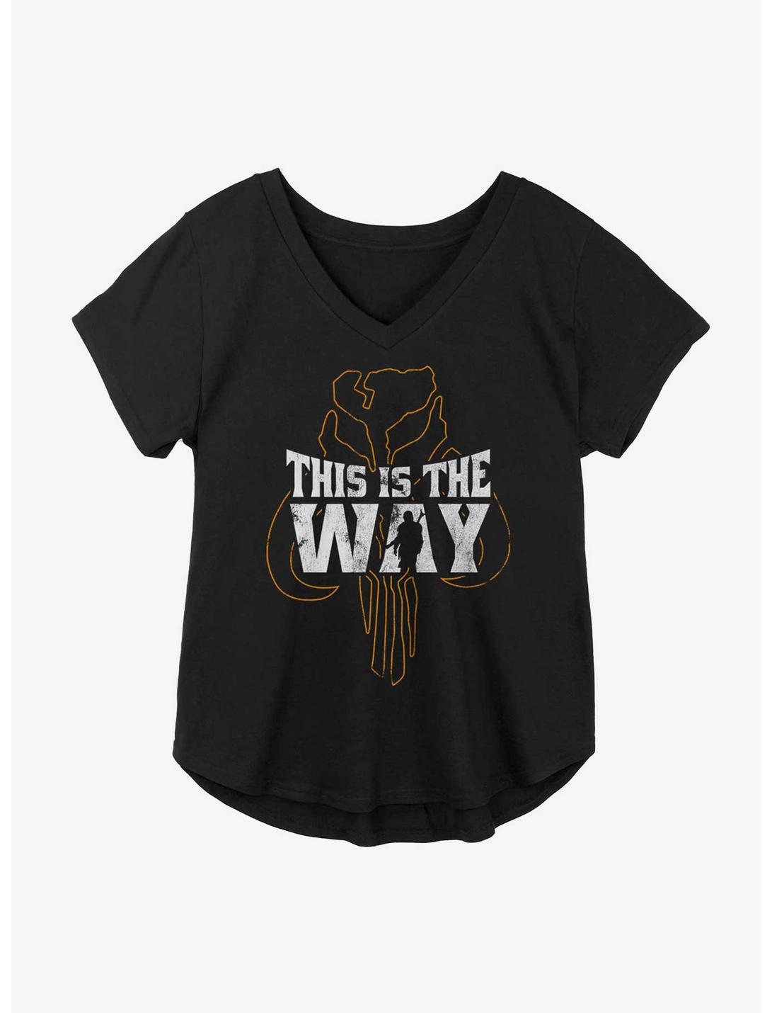 Star Wars The Mandalorian This Is The Way Girls Plus Size T-Shirt, BLACK, hi-res