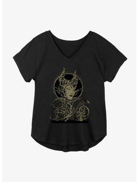 Disney Sleeping Beauty Maleficent Spinwheel Girls Plus Size T-Shirt, , hi-res