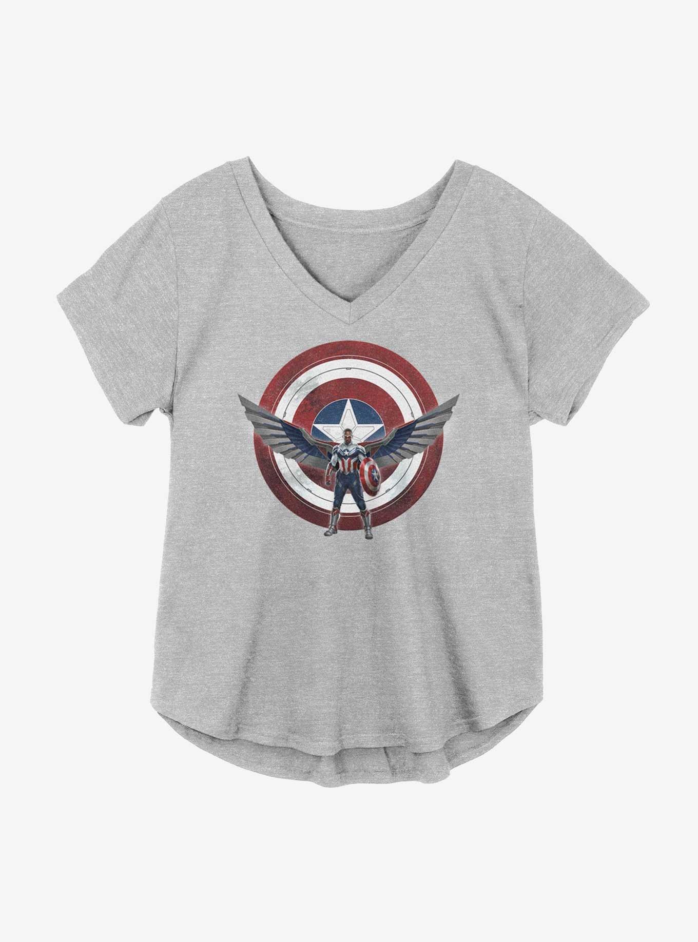 Marvel The Falcon And The Winter Soldier Wield The Shield Girls Plus Size T-Shirt, , hi-res