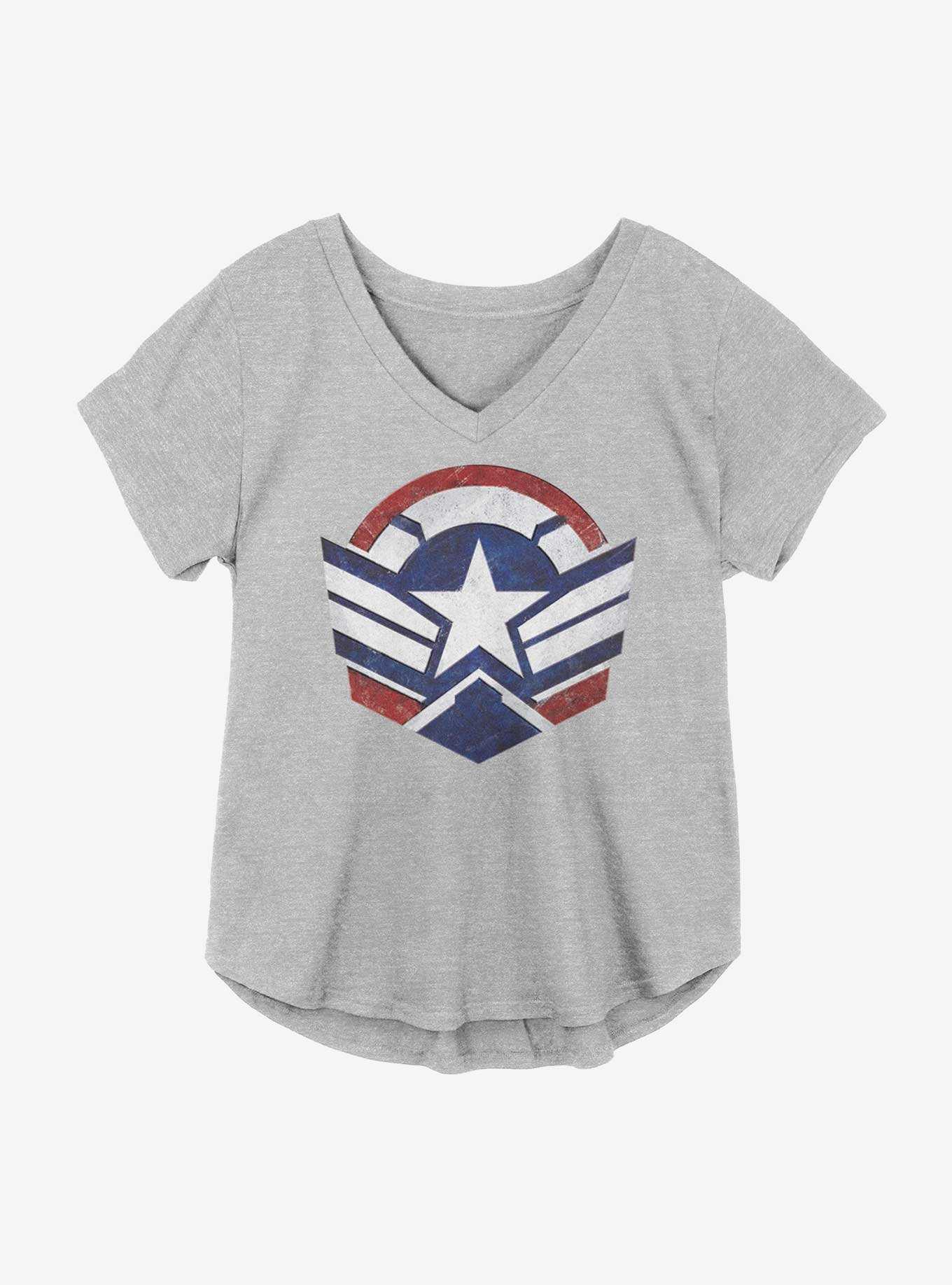 Marvel The Falcon And The Winter Soldier Falcon Wings Girls Plus Size T-Shirt, , hi-res