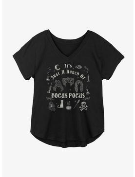 Disney Hocus Pocus Just A Bunch Of Hocus Pocus Girls Plus Size T-Shirt, , hi-res