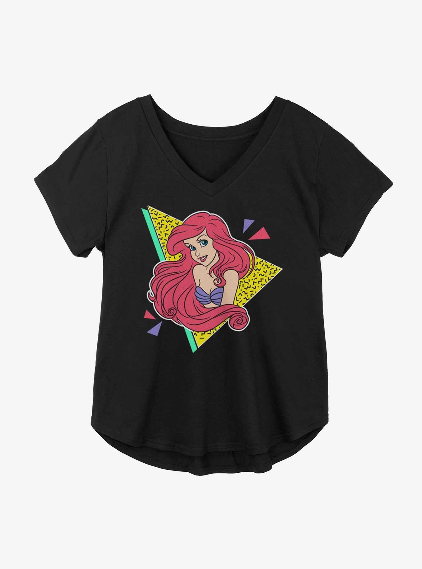 Disney The Little Mermaid Retro Splash Girls Plus T-Shirt