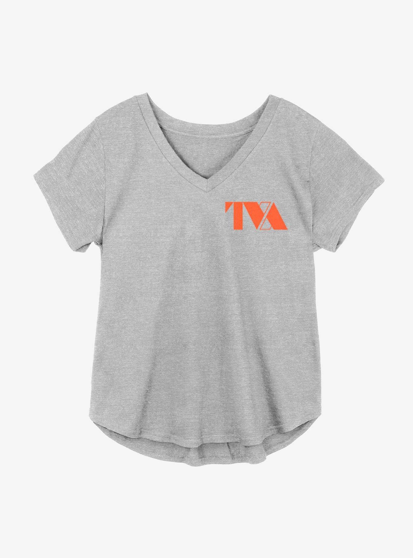 Marvel Loki TVA Pocket Logo Girls Plus Size T-Shirt, , hi-res