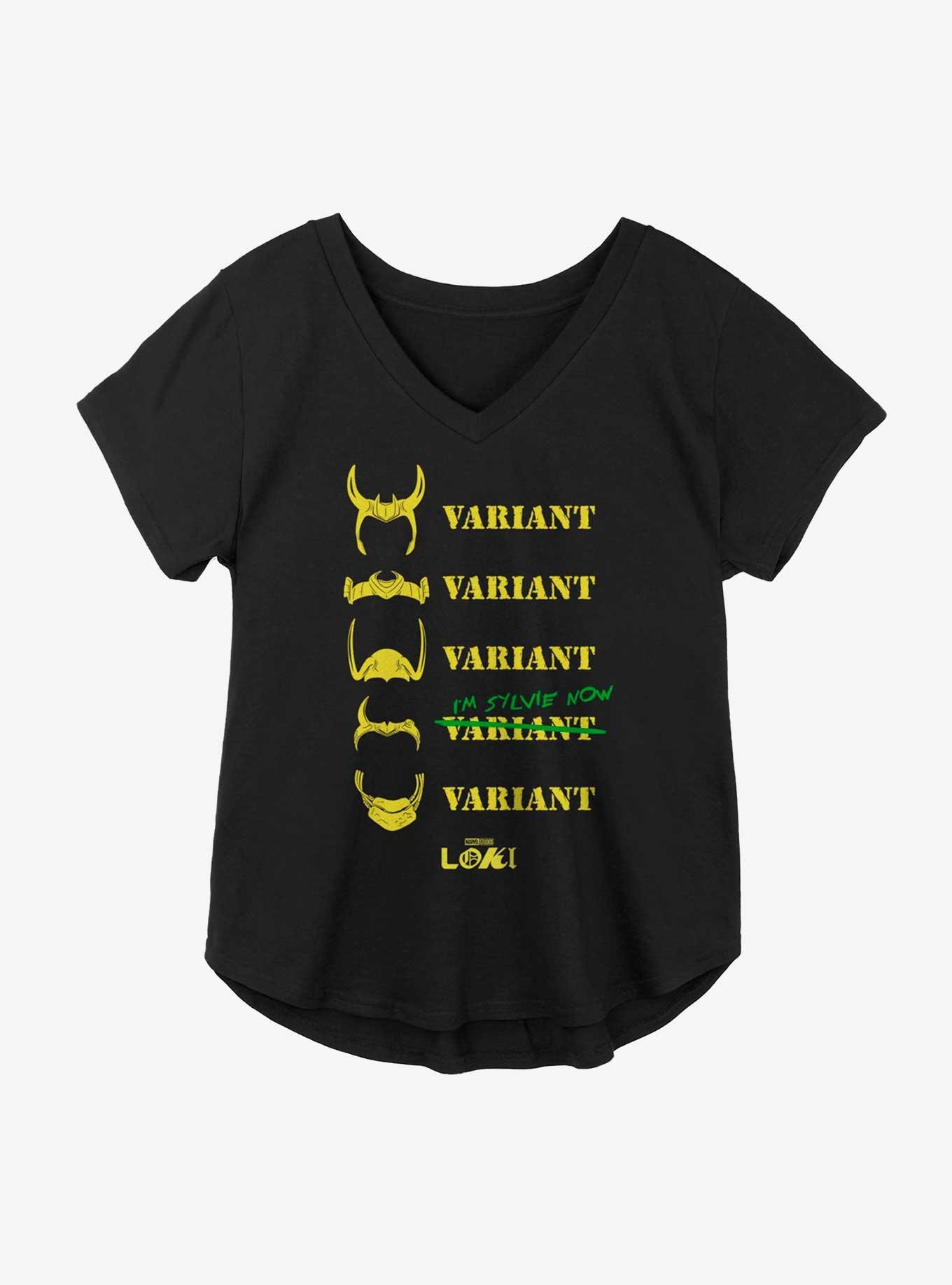Marvel Loki I'm Sylvie Now Girls Plus Size T-Shirt, BLACK, hi-res