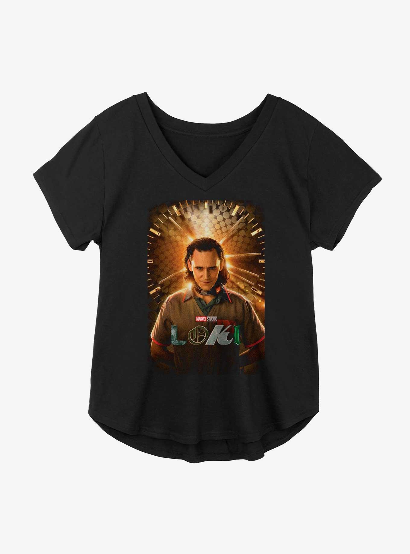 Marvel Loki Poster Girls Plus Size T-Shirt, , hi-res