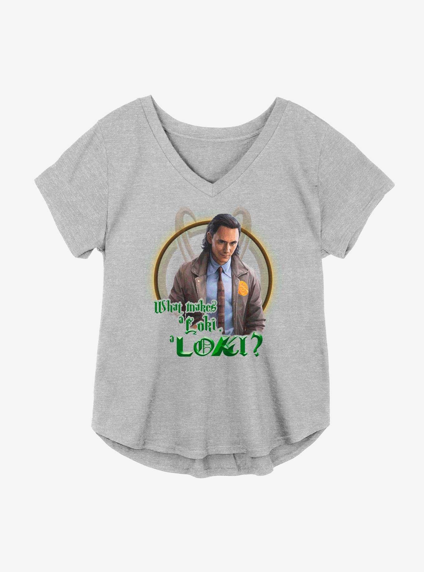 Marvel Loki Makes A Loki? Girls Plus Size T-Shirt
