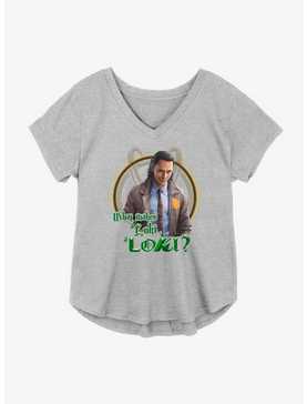 Marvel Loki Makes A Loki? Girls Plus Size T-Shirt, , hi-res