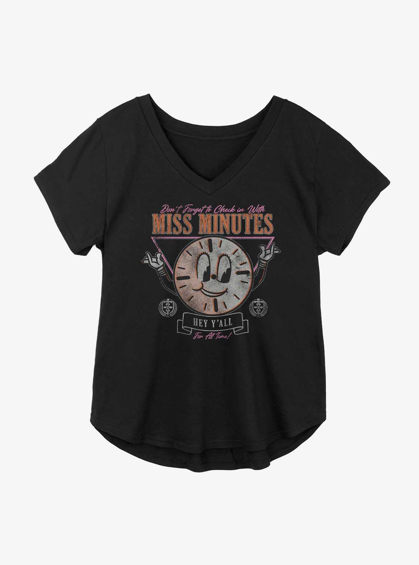 Marvel Loki Don't Forget TO Check In With Miss Minutes Girls Plus Size T-Shirt, , hi-res