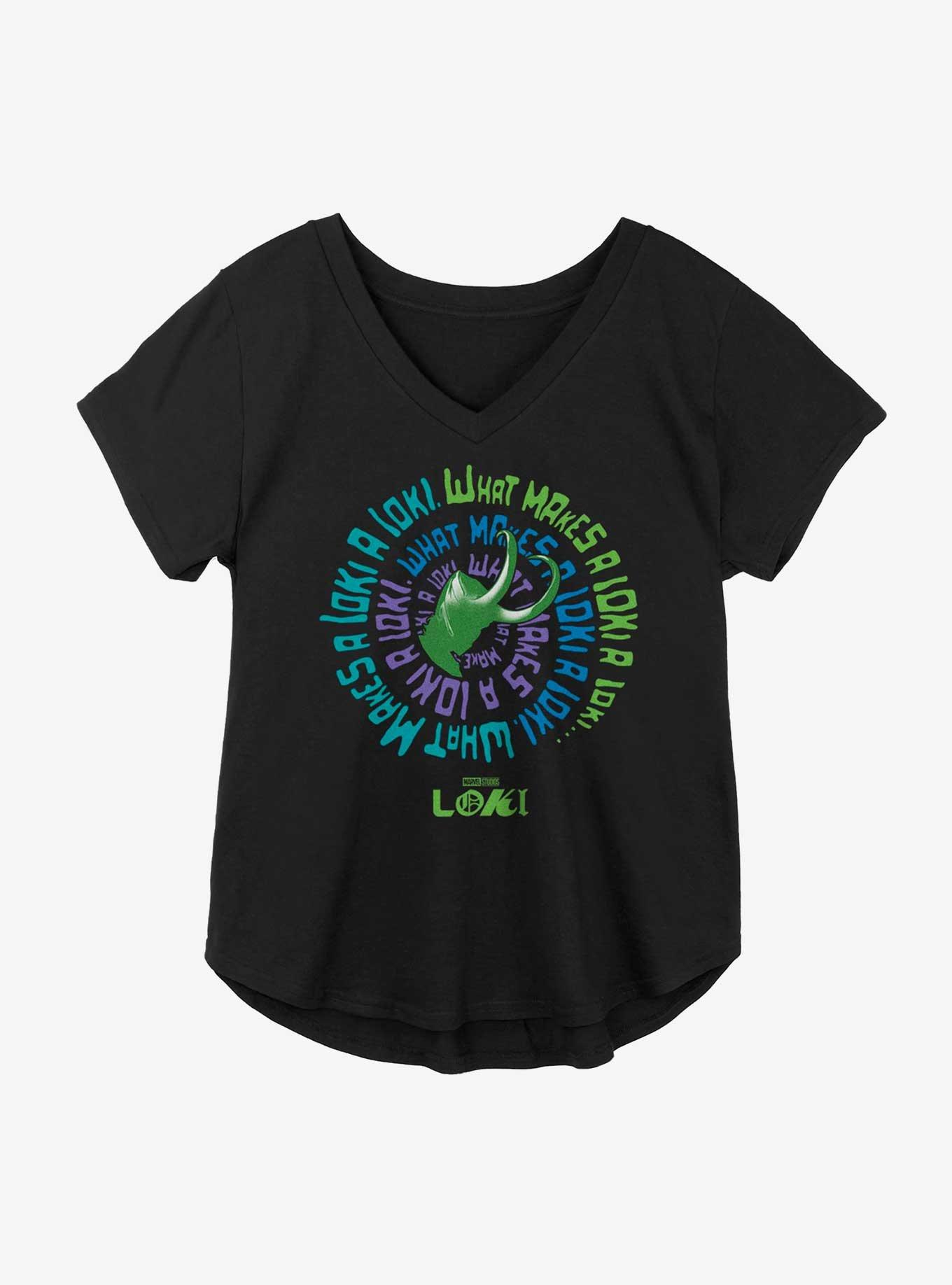 Marvel Loki What Makes Loki A Loki Girls Plus Size T-Shirt, , hi-res